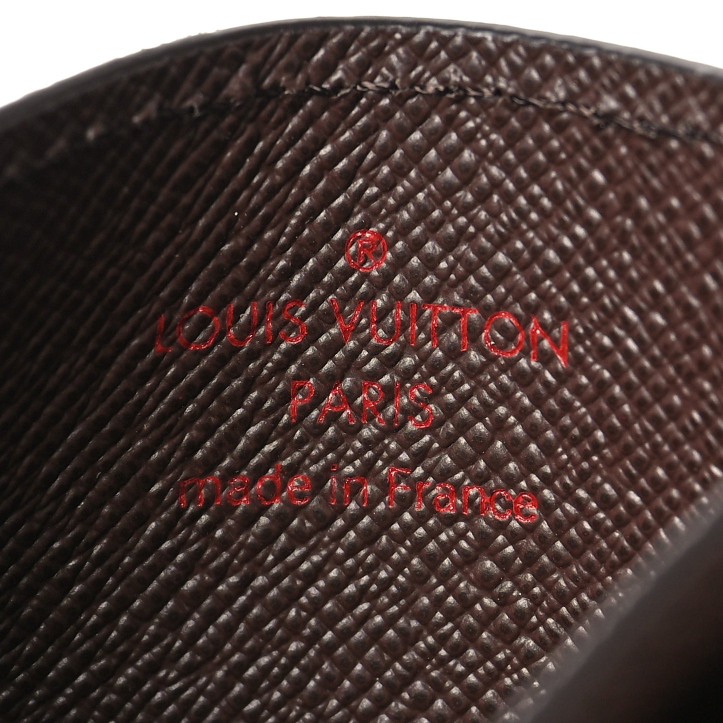 Damier Ebene Card Holder