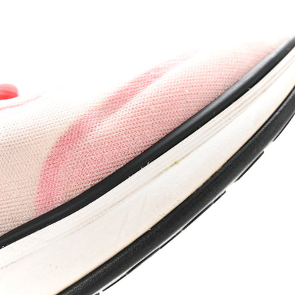 Chanel Mesh Lycra Womens CC Sneakers 37 White Red 9 of 12