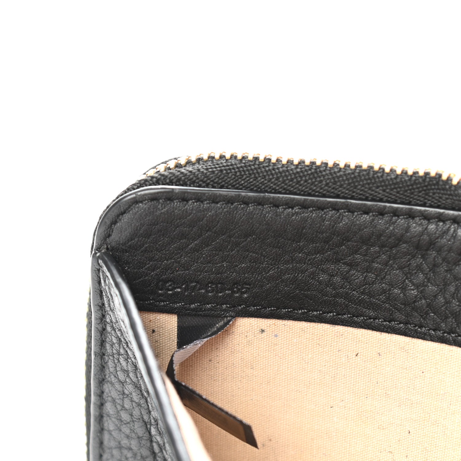 Chloe Calfskin Alphabet Purse Wallet Black 6 of 8