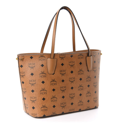 MCM Visetos Small Project Tote Cognac 3 of 13