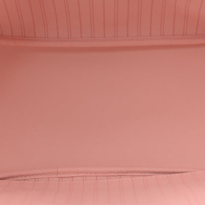 Louis Vuitton Damier Azur Neo Neverfull MM Rose Ballerine 6 of 10