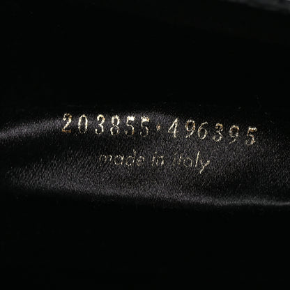 Saint Laurent Textured Patent Monogram Large Belle De Jour Clutch Black 7 of 8