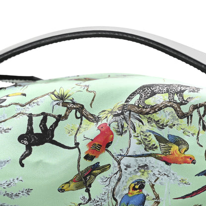 Hermes Silk Balusoie Bag Menthe Black 8 of 11