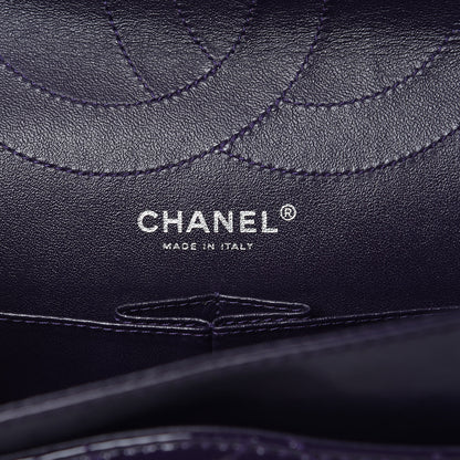 Chanel Distressed Patent 2.55 Reissue Flap 227 Prune 6 of 11