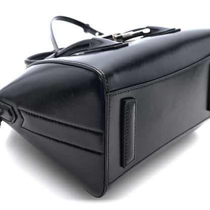 Givenchy Box Calfskin Mini Lock Antigona Shoulder Bag Black 8 of 9