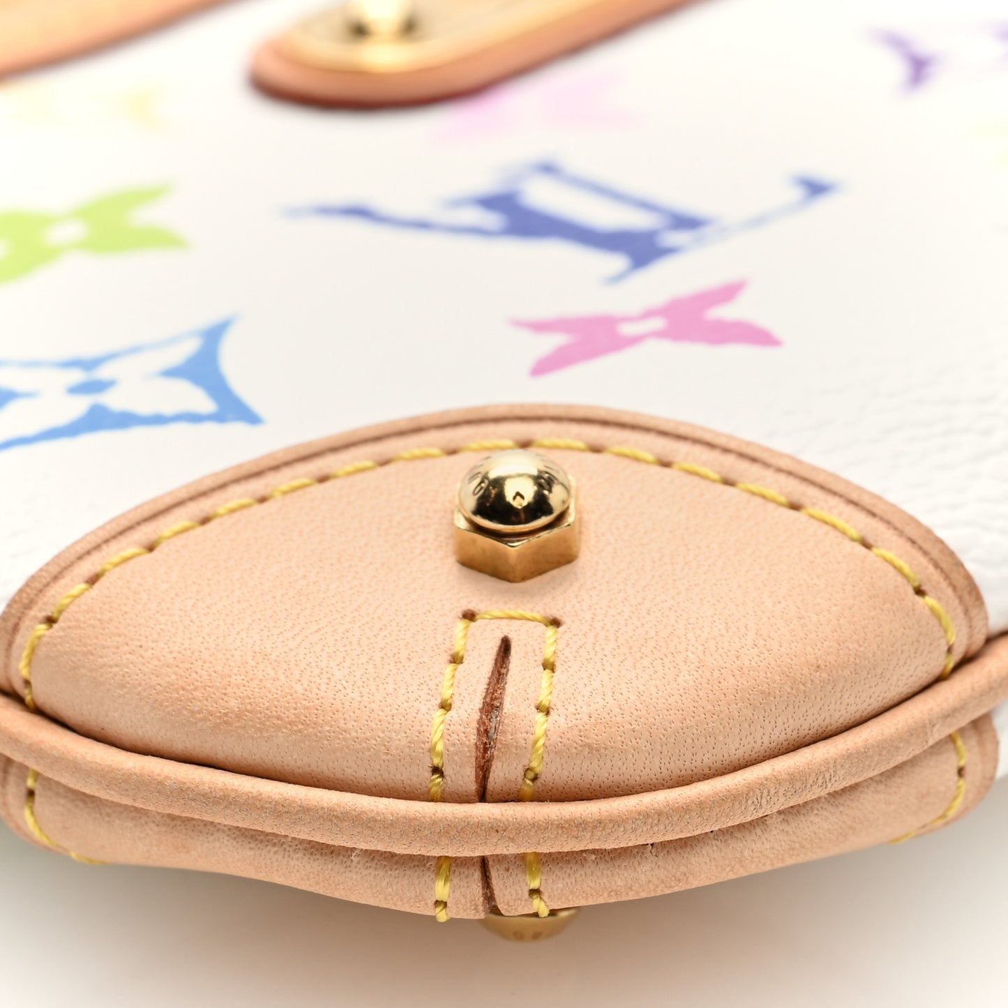 Monogram Multicolor Pochette Milla MM White