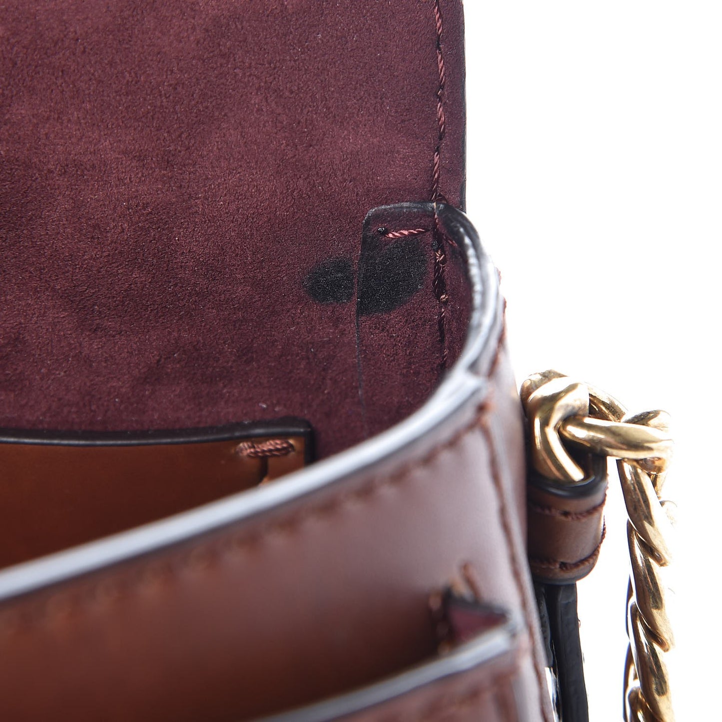 Eco Alter Nappa Popper Shoulder Bag Brick