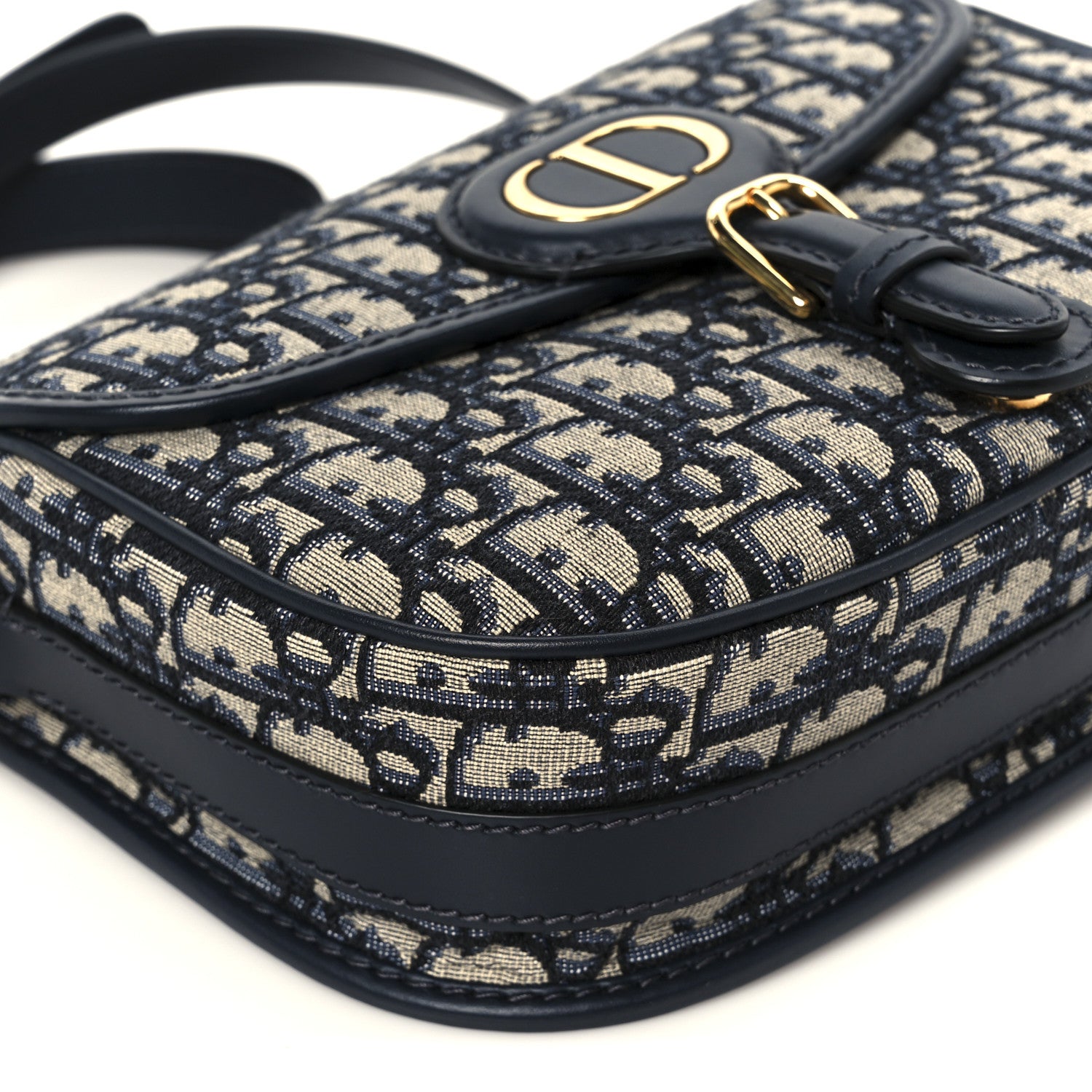 Christian Dior Oblique Medium Bobby Flap Blue 8 of 9