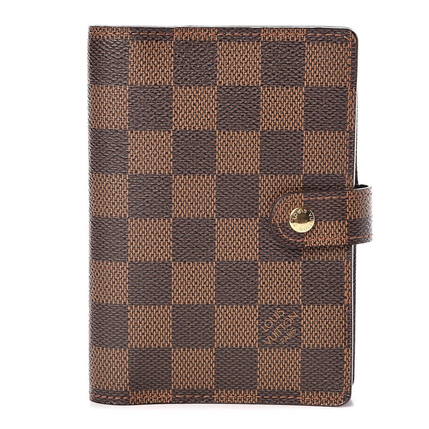 Damier Ebene Small Ring Agenda Cover
