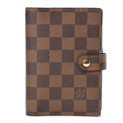 Louis Vuitton Damier Ebene Small Ring Agenda Cover 1 of 6
