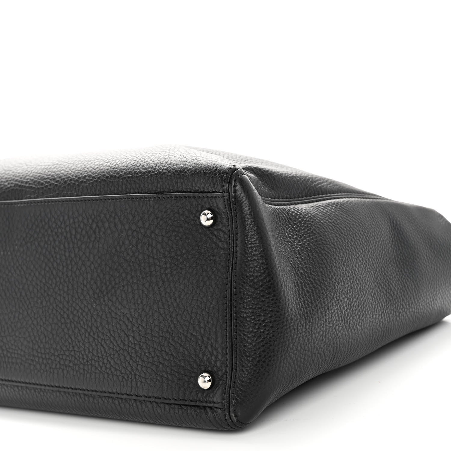 Chanel Deerskin Cerf Executive Shopper Tote Black 11 of 12