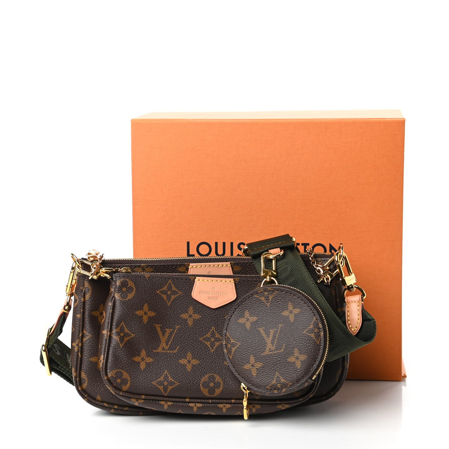 Monogram Multi Pochette Accessories Kaki