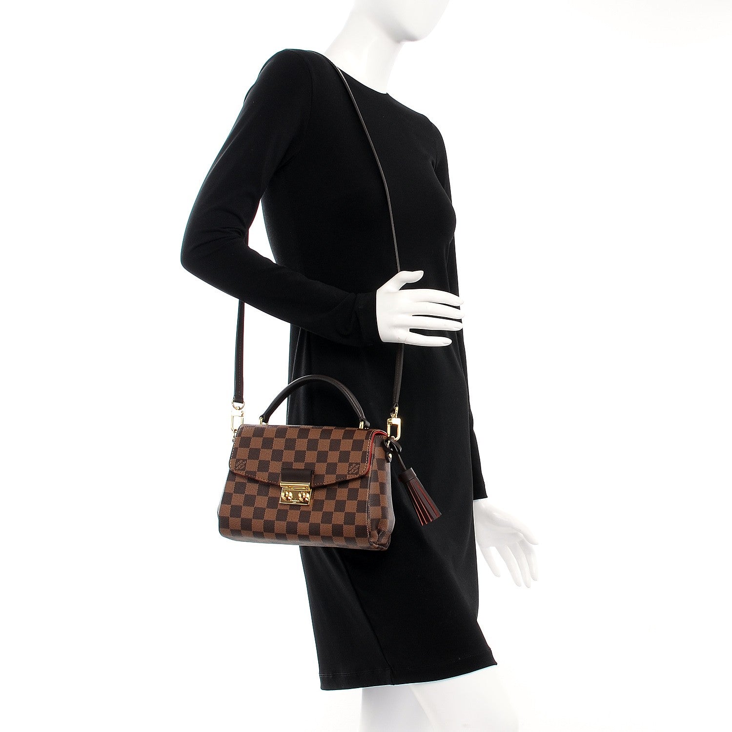 Louis Vuitton Damier Ebene Croisette 2 of 8