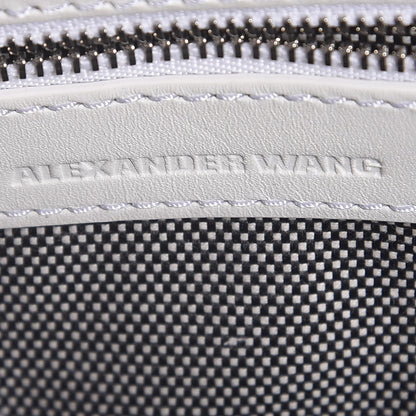 Alexander Wang Pebbled Calfskin Mini Emile White 6 of 7