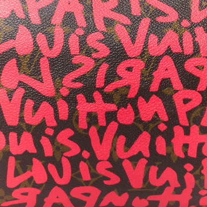 Louis Vuitton Monogram Graffiti Speedy 30 Fuchsia 10 of 15