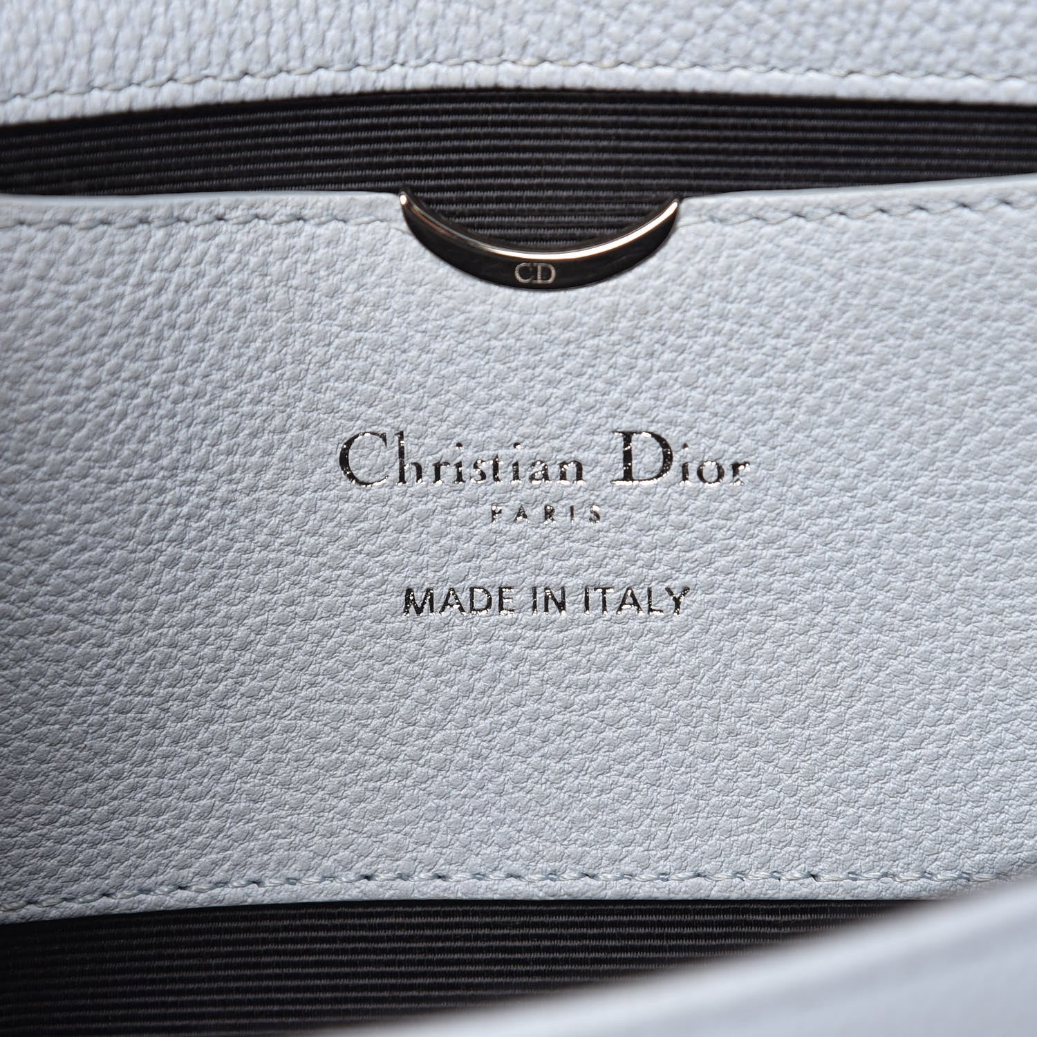 Christian Dior Grained Calfskin Diorama Pochette Sky Light 6 of 11