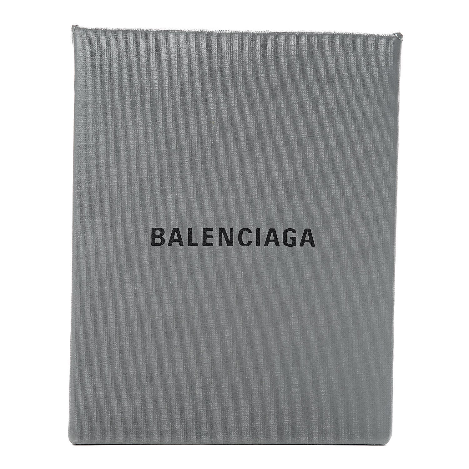 Balenciaga Squared Calfskin Logo Shopping Envelope Clutch Balenciaga Grey 1 of 8