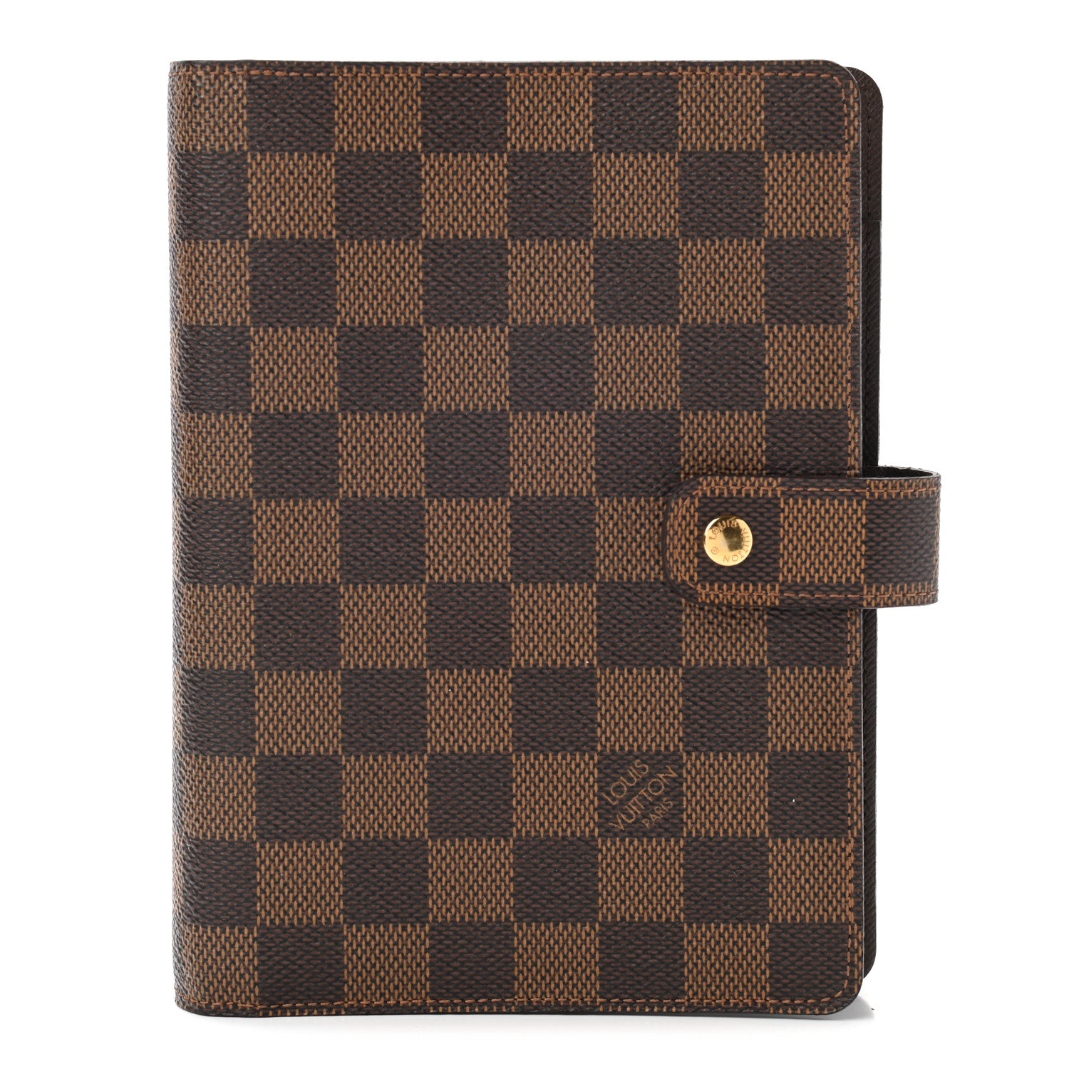 Louis Vuitton Damier Ebene Medium Ring Agenda Cover 1 of 6