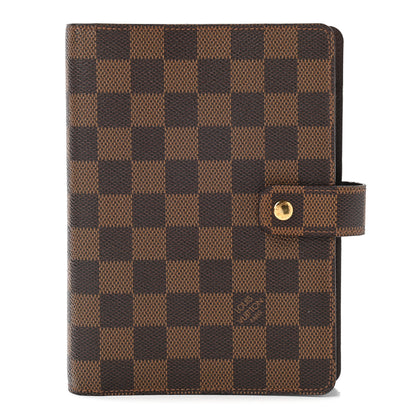 Louis Vuitton Damier Ebene Medium Ring Agenda Cover 1 of 6