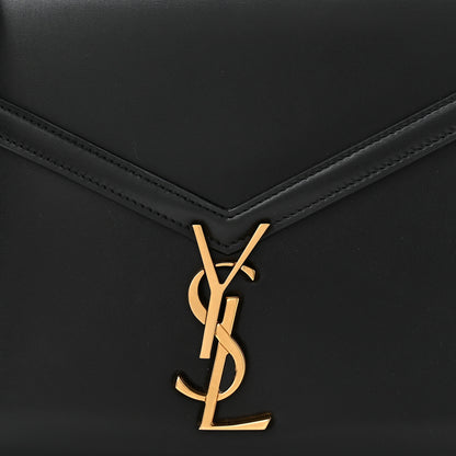 Saint Laurent SAINT LAURENT Smooth Calfskin Medium Classic Monogram Cassandra Top Handle Black Rouge Legion 7 of 9