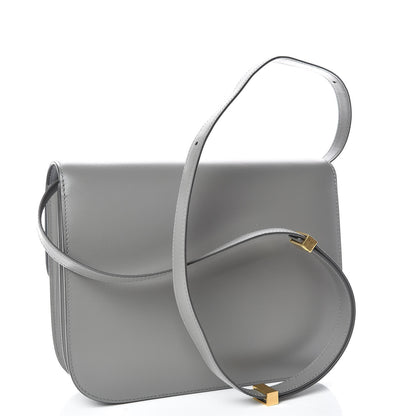 Celine Box Calfskin Medium Classic Box Flap Bag Zinc 3 of 12