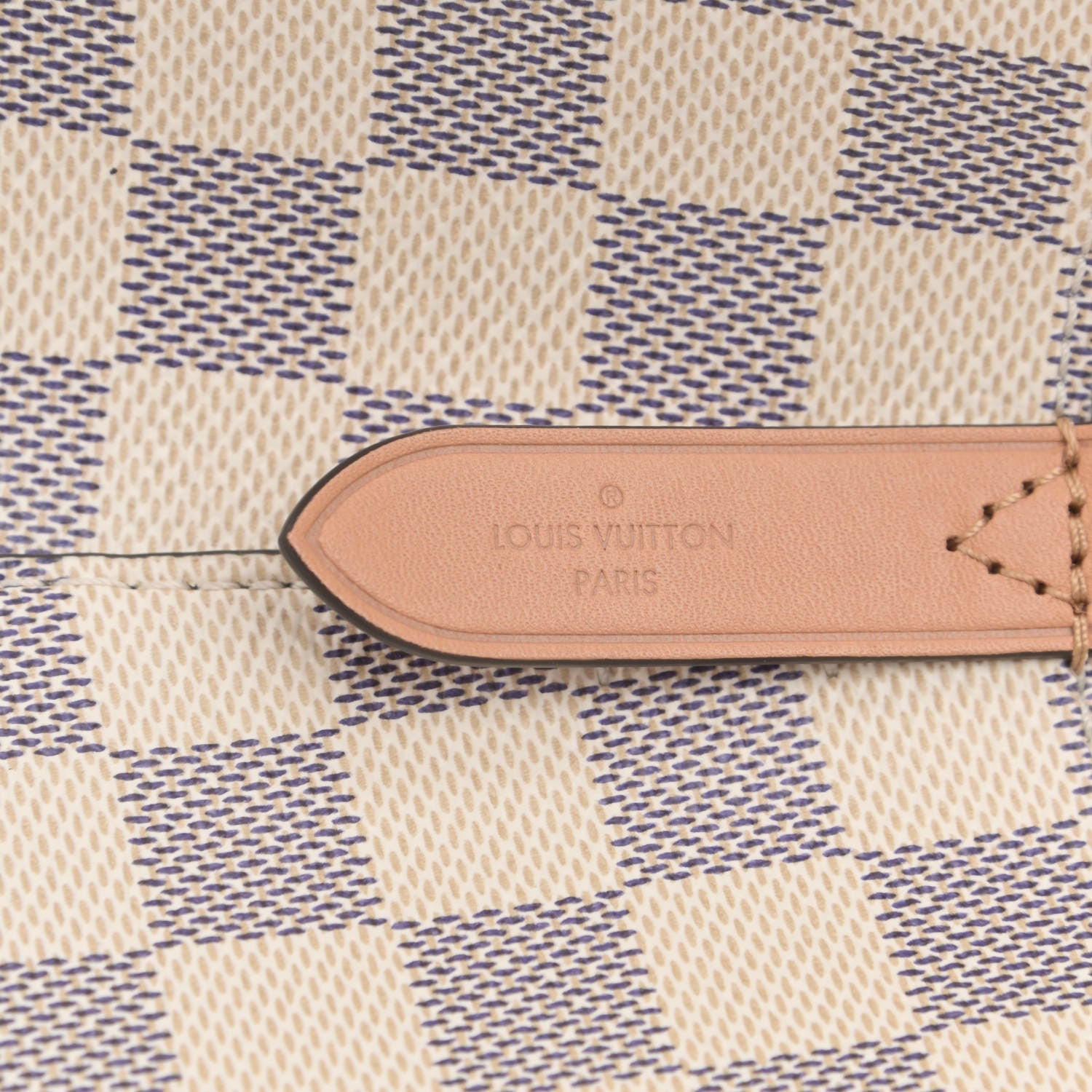 Louis Vuitton Damier Azur Braided Neonoe MM Blue 6 of 12