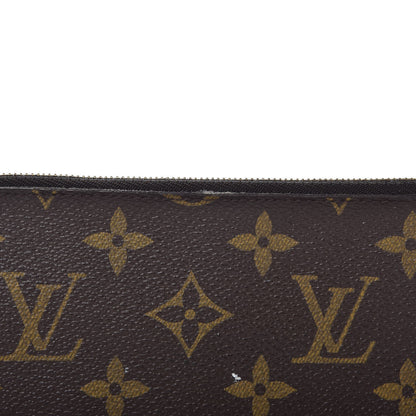 Louis Vuitton Monogram Josephine Chain Wallet Zippered Insert 8 of 8