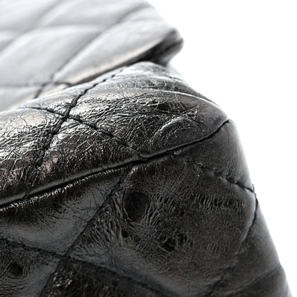 Chanel Metallic Aged Calfskin Quilted 2.55 Reissue 228 Flap Black 11 of 14