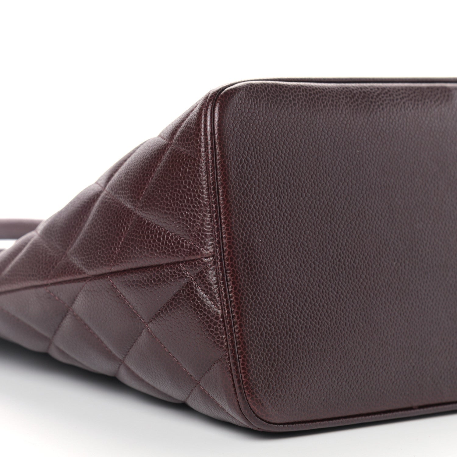 Chanel Caviar Quilted Medallion Tote Bordeaux 7 of 8