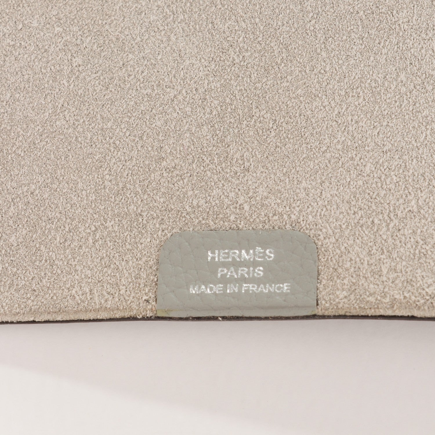 Hermes Togo Ulysse PM Notebook Cover Gris Mouette 6 of 7