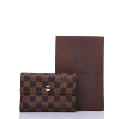 Louis Vuitton Damier Ebene Alexandra Wallet 12 of 12