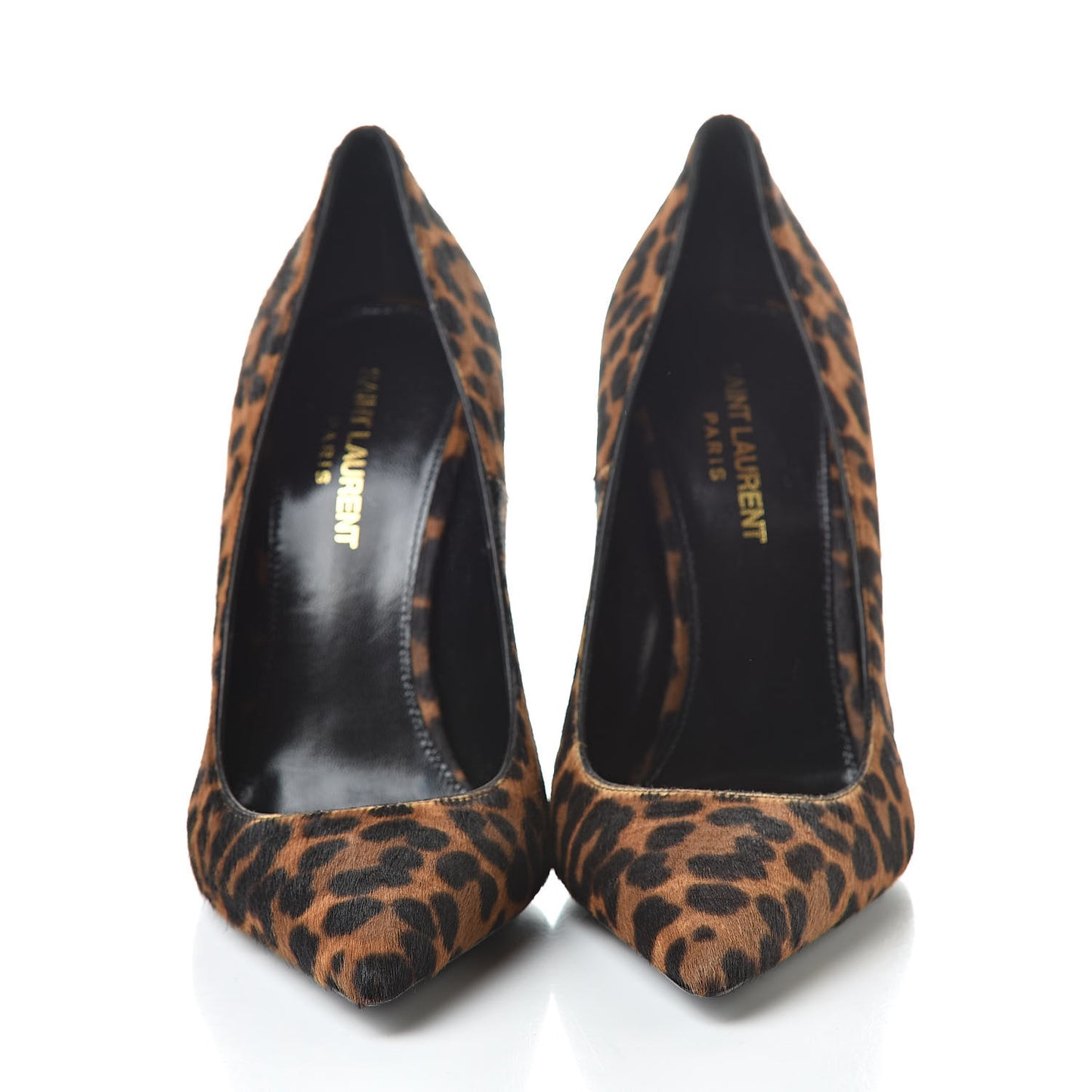 Calf Hair Leopard Print Opyum 110 Pumps 37.5 Brown