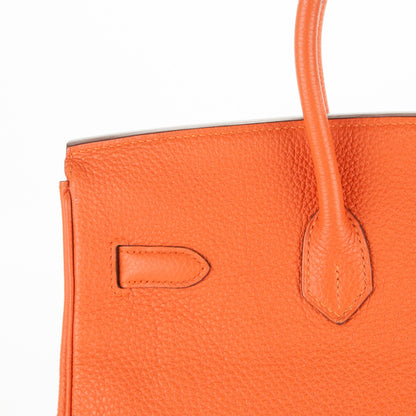 Hermes Togo Birkin 35 Orange 19 of 24