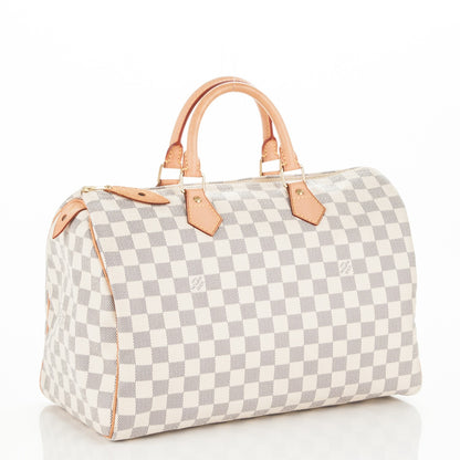Louis Vuitton Damier Azur Speedy 35 3 of 6