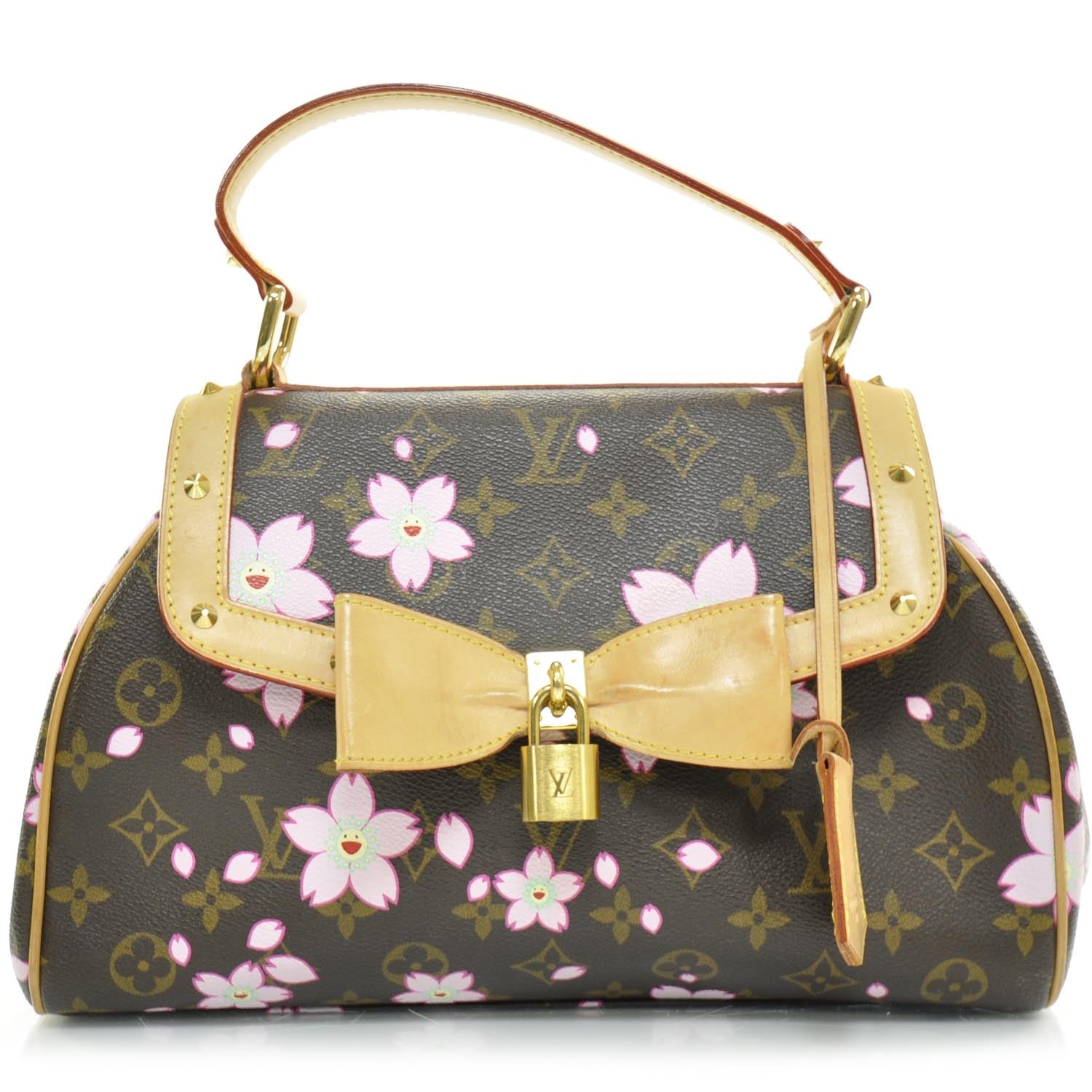 Louis Vuitton Monogram Cherry Blossom Sac Retro Bag Brown 1 of 8