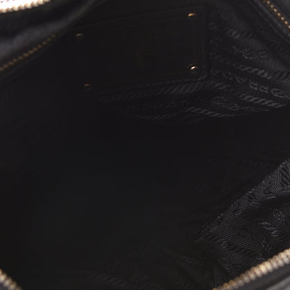 Prada Vitello Soft Shopping Satchel Black 4 of 7