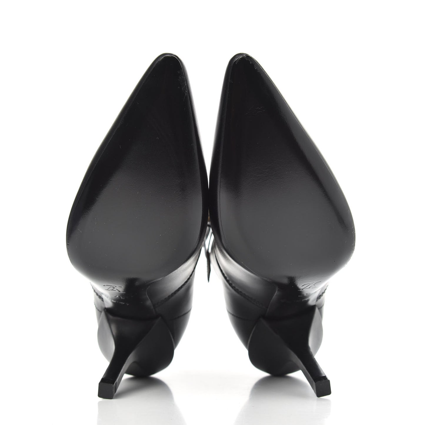 Calfskin Janet Ankle Boots 37 Black