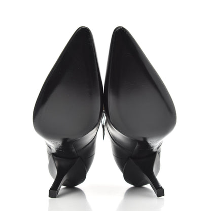 Louis Vuitton Calfskin Janet Ankle Boots 37 Black 5 of 6