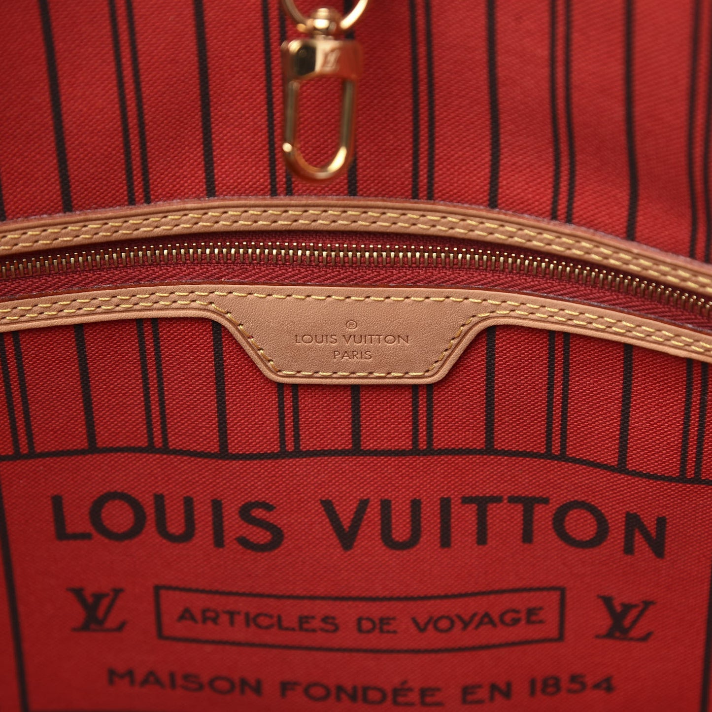 Monogram Neo Neverfull MM Cherry