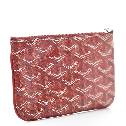 Goyard Goyardine Mini Senat Pochette Red 3 of 7