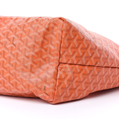 Goyard Goyardine Saint Louis GM Orange 8 of 12