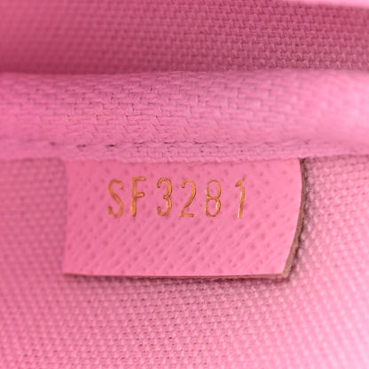 Louis Vuitton Monogram 2021 Christmas Animation Japanese Garden Mini Pochette Accessories Wisteria Pink 7 of 10