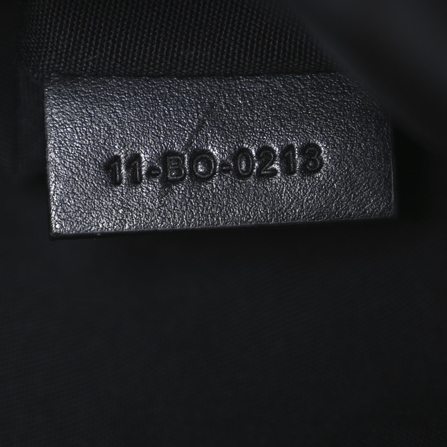 Christian Dior Canvas CD Diamond Lingot 22 Bag Black 7 of 12