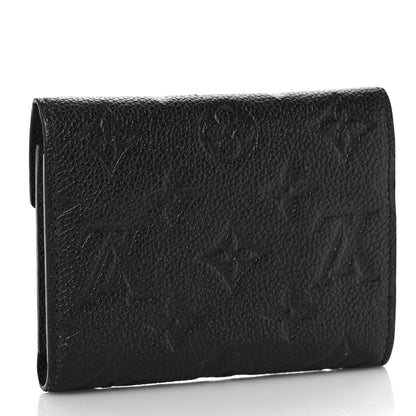 Louis Vuitton Empreinte Victorine Wallet Black 3 of 9