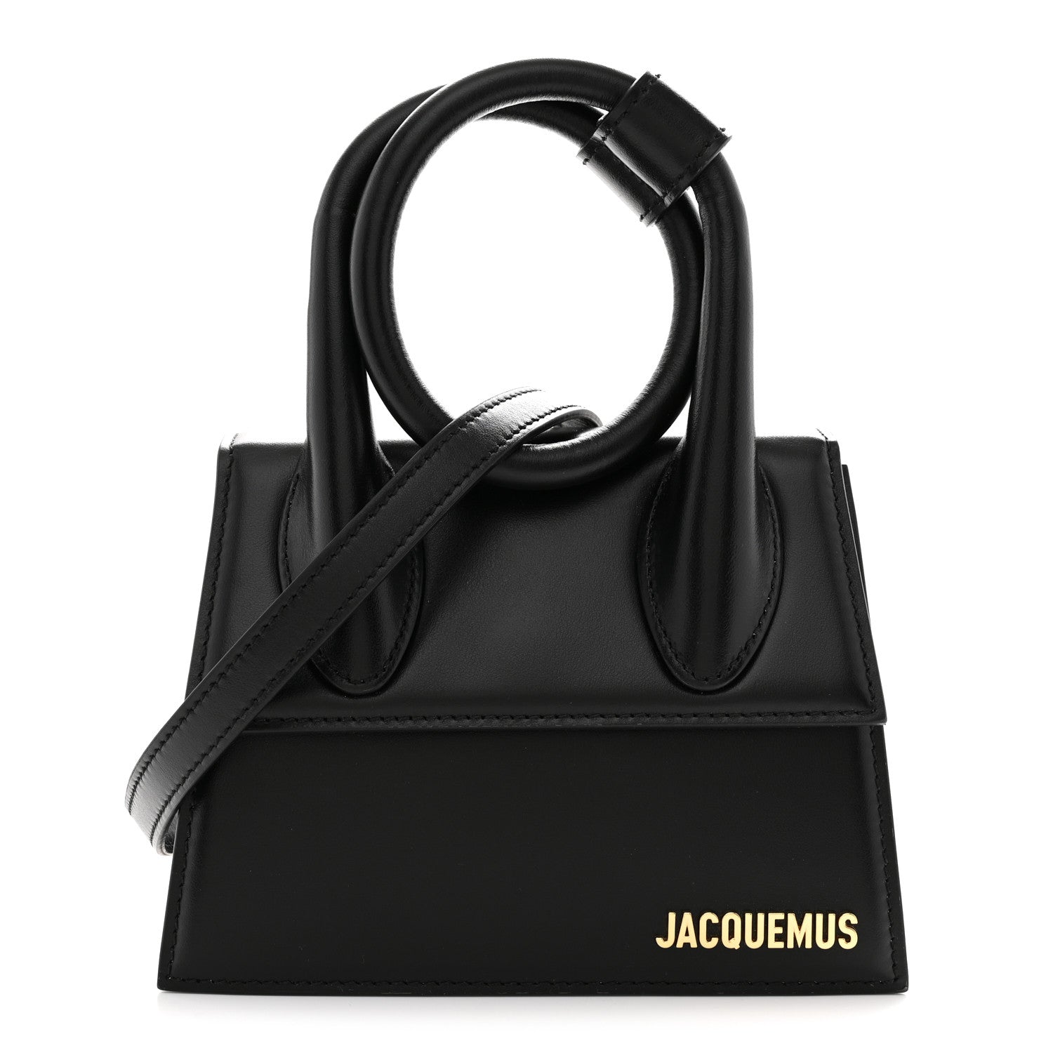 Jacquemus Smooth Calfskin Le Chiquito Noeud Black 1 of 9