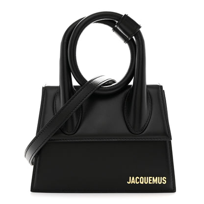 Jacquemus Smooth Calfskin Le Chiquito Noeud Black 1 of 9