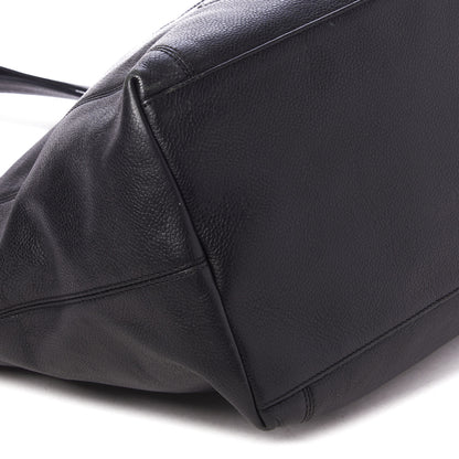 Chanel Caviar CC Tote Black 6 of 10