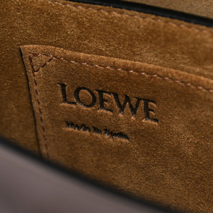 Loewe Calfskin Mini Gate Crossbody Bag Oxblood Tan Taupe 6 of 8