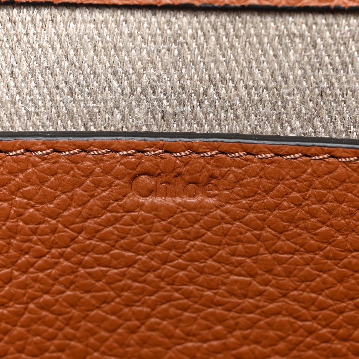 Chloe Calfskin Medium Marcie Round Crossbody Bag Tan 6 of 11