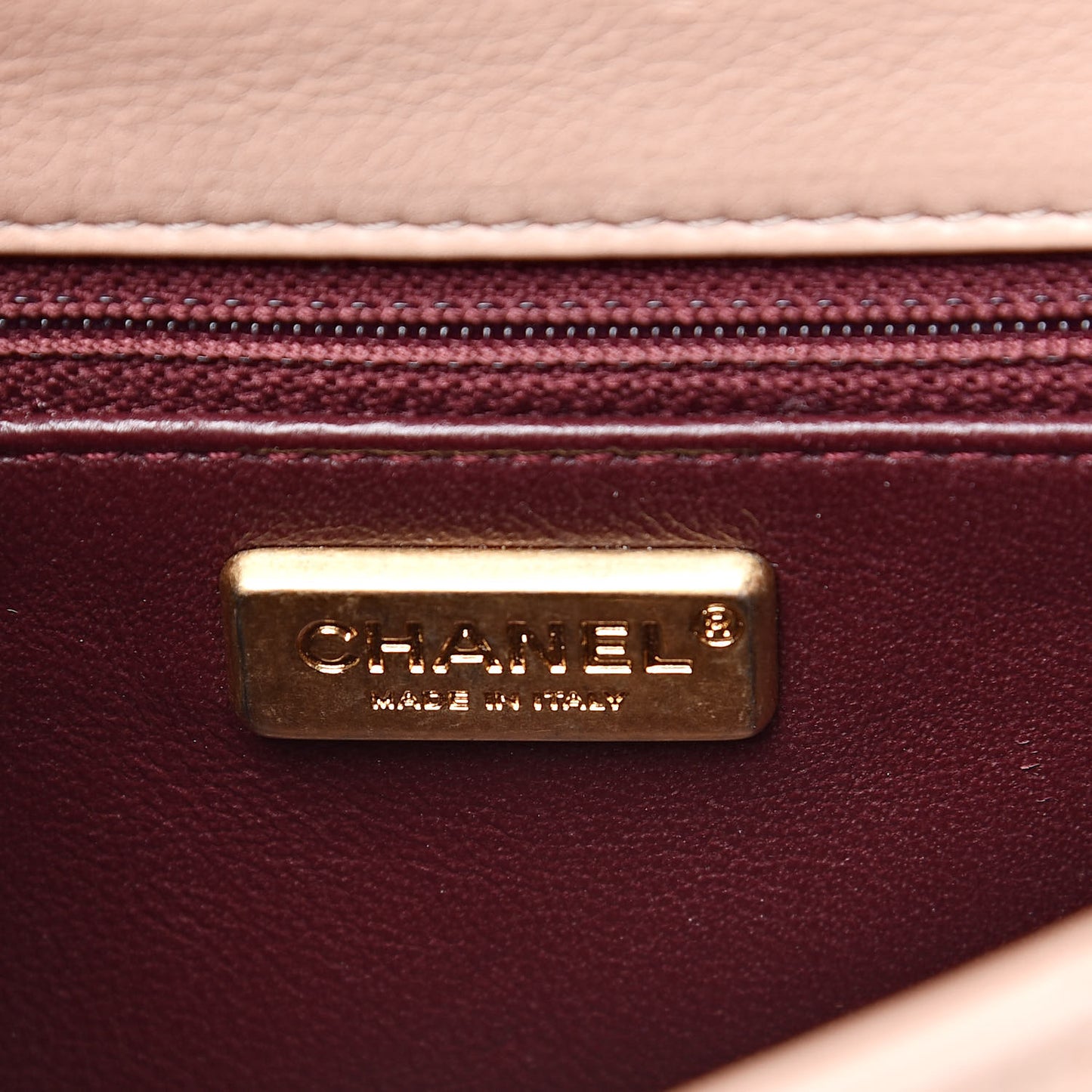Calfskin Quilted Mini Rock The Corner Flap Pink